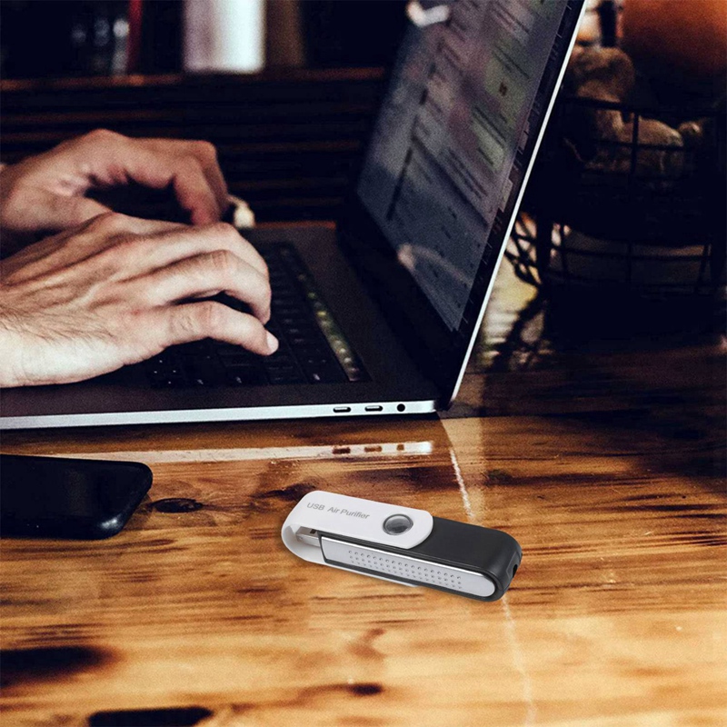 mini Usb filtr powietrza samochód przenośny Usb jonowy filtr powietrza oczyszczacz powietrza z jonizacją Usb przejściówka robić komputera Pc