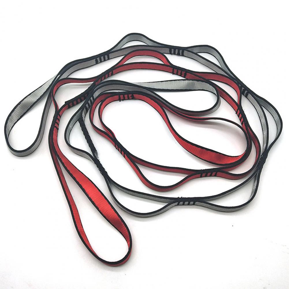 Verlängerbarer gurt mit hoher belastbarkeit und verschleißfestigkeit, yoga-stretchgurt für aerial yoga, fitness, klettern, downhill und hängematte