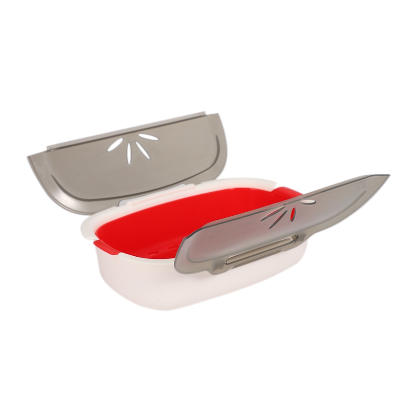 Microwave Steamer Basket Safe Non-Toxic Fish Food Microwave Oven Steamer Steaming Dish Kitchen Supplies