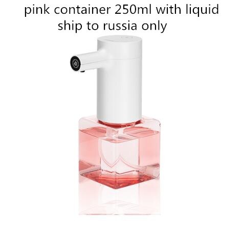 Xiaomi Eco-System Brand Lebath Auto Induction Foam Soap Dispenser Hand Washer 1500mah Battery Charge 450/250ML Capacity PK MiniJ: liquid pink 250ml