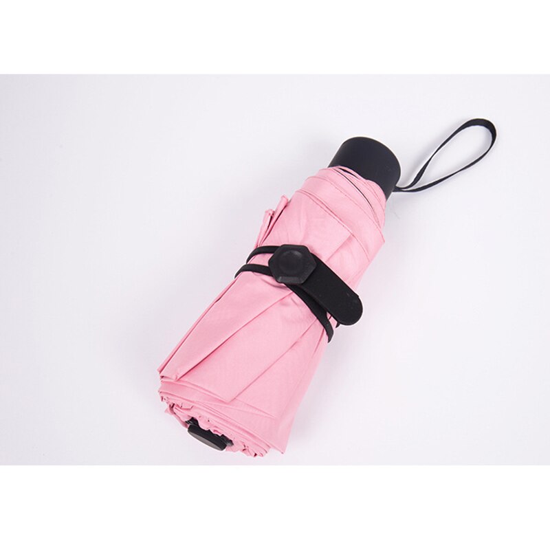 Kleine Zon Regen Paraplu Vijf Opvouwbare Leuke Anti Uv Paraplu Kids Strand Parasol Winddicht Paraplu FP8