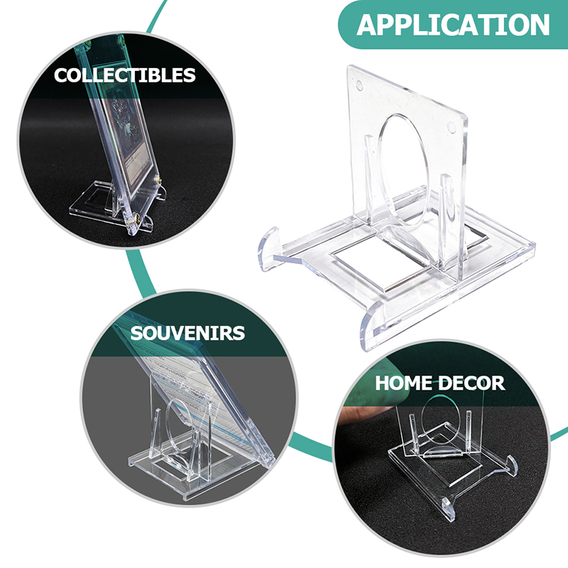 1/20 st magnetiska korthållare, kortskydd, hårda plastfodral, handelsdisplayfodral, sportkort, -2 stilar att välja mellan