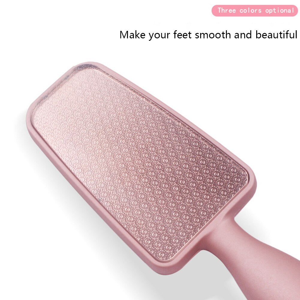 Herramienta de pedicura para salón de belleza, Lima de piel muerta para el talón, cutícula de vidrio, eliminador de callos, raspa portátil para el hogar
