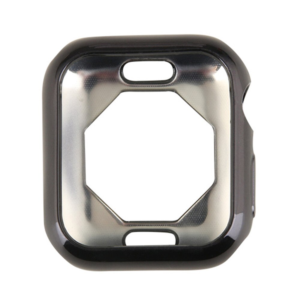 Vesker til eple se myk silikon støtfanger deksel urkasse til iwatch serie 4 rammebeskyttelse 44mm 40mm størrelse anti-sjokk