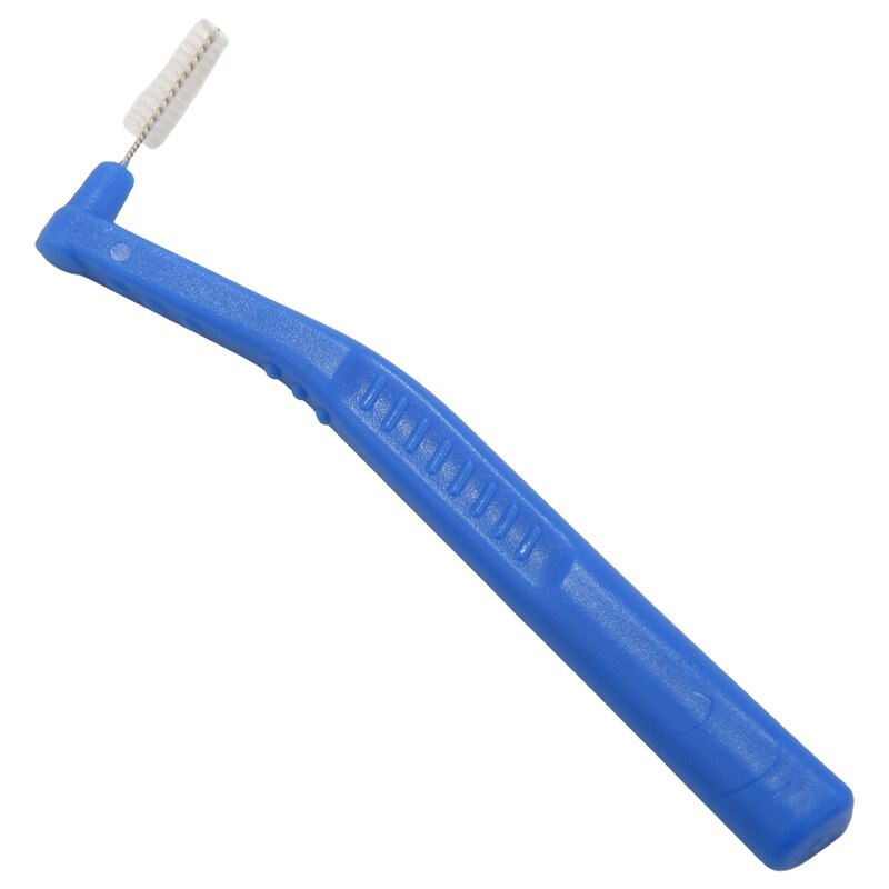 ASUS-cepillo Interdental en forma de L, herramienta para el cuidado bucal, para blanquear los dientes, para ortodoncia, 20 unids/caja