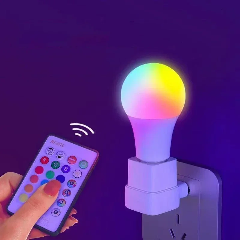 E27 led rgb strahler lampe 220v 15w intelligente fernbedienung farbe lampe bar dekoration atmosphäre licht farbwechsel licht