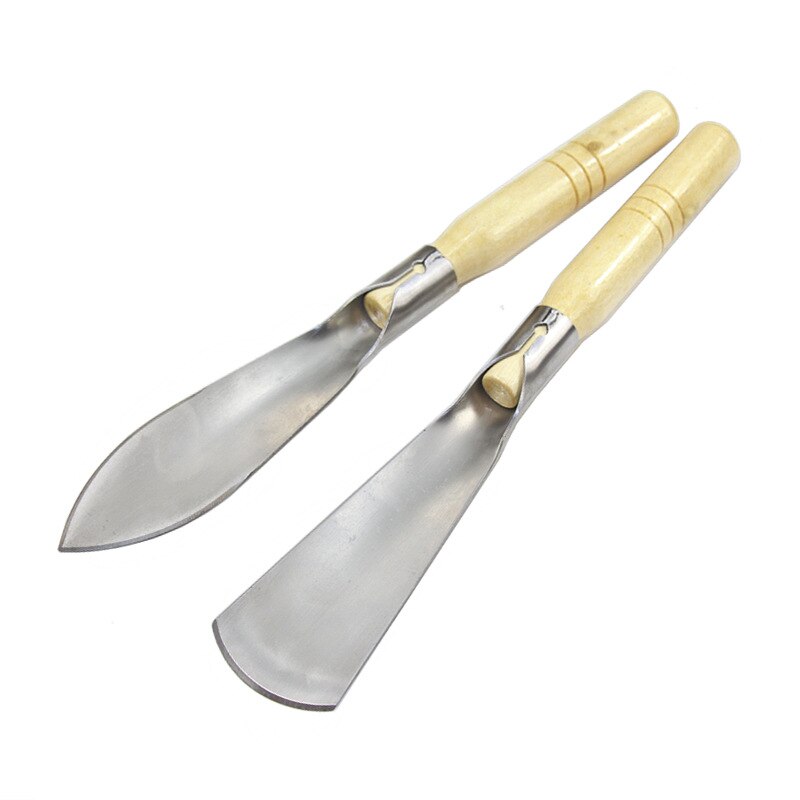 Hoe Stainless Steel Shovel With Wooden Handle, Garden Tools For Digging Wild Vegetables, Planting And Weeding