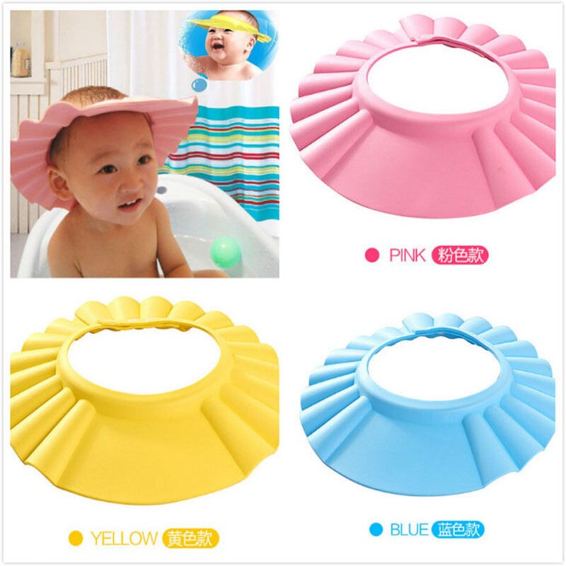 Verstelbare Baby Shampoo Cap Peuter Kinderen Bad Douche Hat Wash Hair Caps Voor Kinderen Baby Care