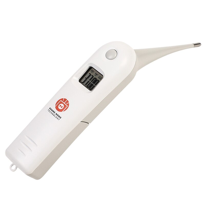 Pet Electronic Digital Thermometer Fast Rectal Thermometer for Dogs Pig Horse