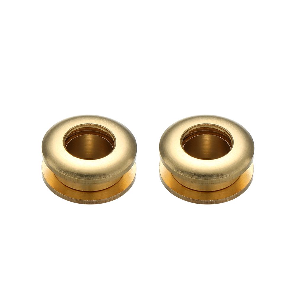 2Pcs Solid Brass Screw Back Eyelets With Washer Grommets Leather Craft Accessory for Bag Garment Shoe Clothes Jeans DIY Decor: 16 x 8mm