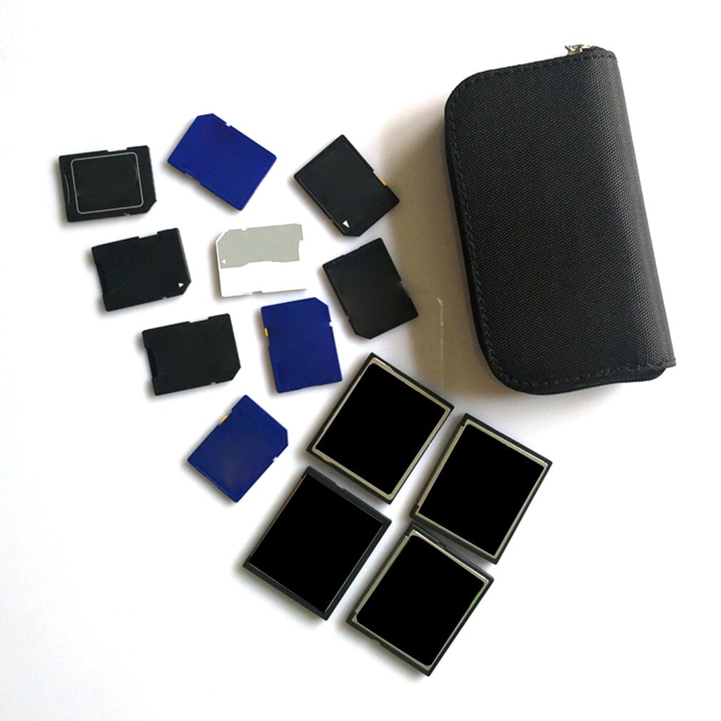 Scheda di memoria di Archiviazione Sacchetto di Trasporto Della Cassa Del Supporto Del Raccoglitore 22 fessura per CF/SD/micro SD/SDHC/ SM/DS Accessori del Gioco scatola di scheda di memoria