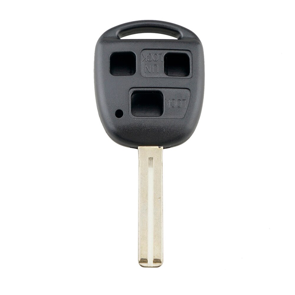 Rubber Button Pad Lightness Portability No Space Occupy for TOYOTA Corolla Avensis RAV4 Lexus Remote Car Key Shell