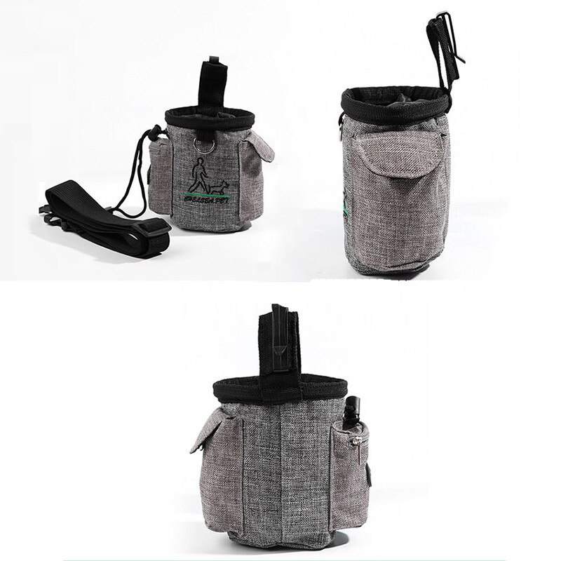 Mini Outdoor Draagbare Huisdier Snack Tas Dierbenodigdheden Sterke Slijtvastheid Grote Capaciteit Puppy Snack Heuptas