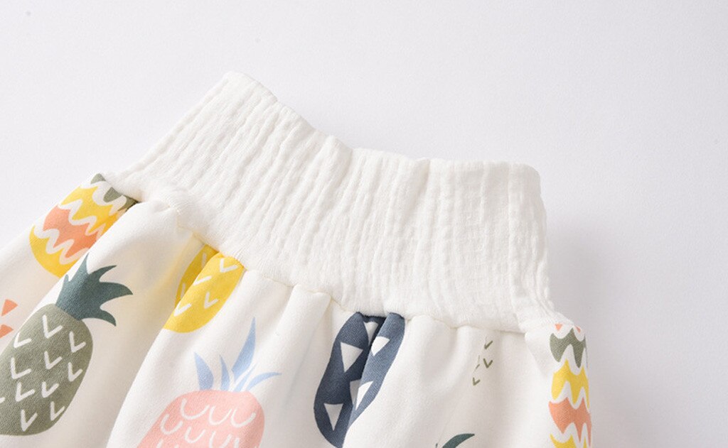 Comfy Childrens Luier Rok Shorts 2 In 1 Waterdichte En Absorberende Shorts Voor Baby Peuter Luier Rok Pad