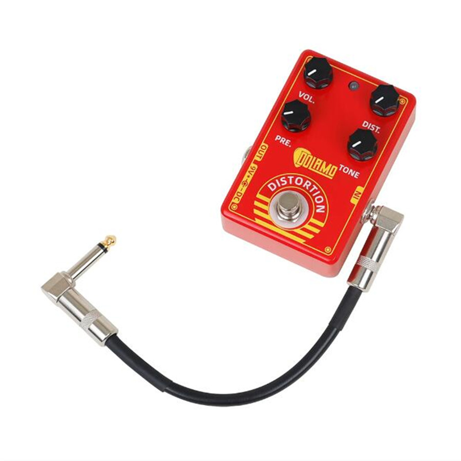 Guitar effektlinje 0.15/0.3/0.5m pedalkabel instrument jumper 6.35 lydkabel elektrisk guitar effektlinje guitartilbehør