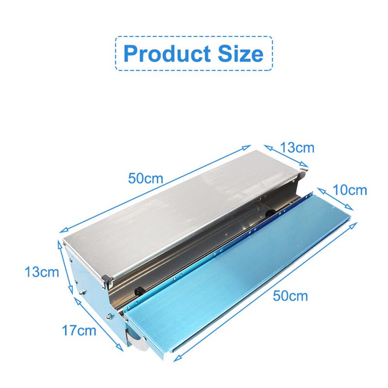 Supermarket vegetable and fruit fresh plastic wrap packaging machine Vegetable packing and sealing machine Cling film cutter