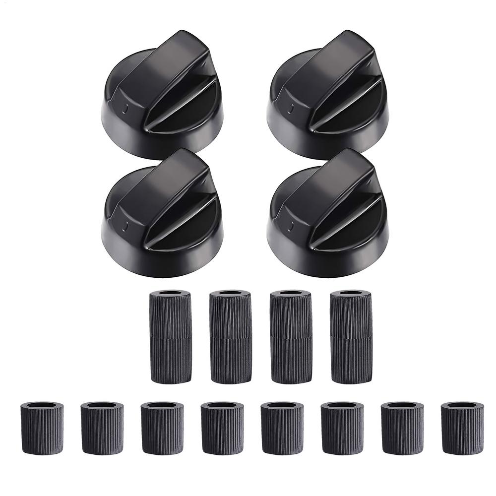 4 Sets Kachel Top Bedieningsknoppen Univer-sal Thermostaat Kachel Knop Knoppen Accessoires Voor Thuis Keuken Fornuizen Knoppen & Adapters: Default Title
