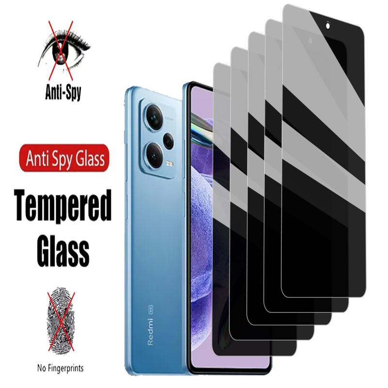 Privacy Screen Protector Pour Redmi Note 12 Pro 5G Anti-Spy Glass Pour Xiaomi Redmi Note 12 Pro 5G Privacy Glass Redmi Note 12 Pro Plus 5G Anti Peeping Film Redmi Note 12 téléphone
