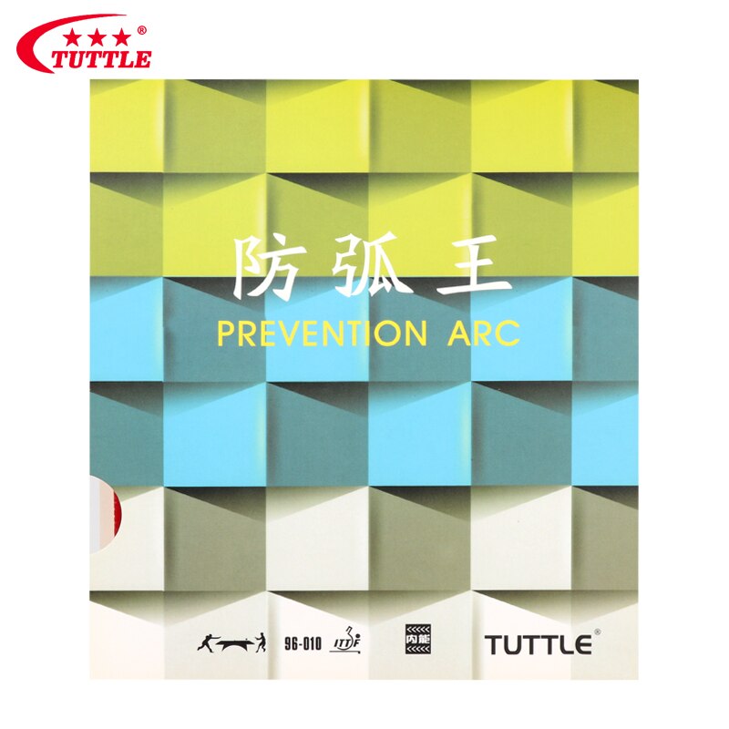 Tuttle King Of Anti-Spin Table Tennis Rubber Prevention Arc Pips In 2.0mm Soft Sponge Sticky Ping Pong Rubber For Racket