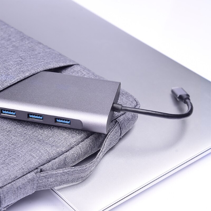 10- in -1 type-c hub usb 3.0 hub pd hoge snelheid opladen voor huawei xiaomi lenovo docking station 4k hdmi sd tf lan