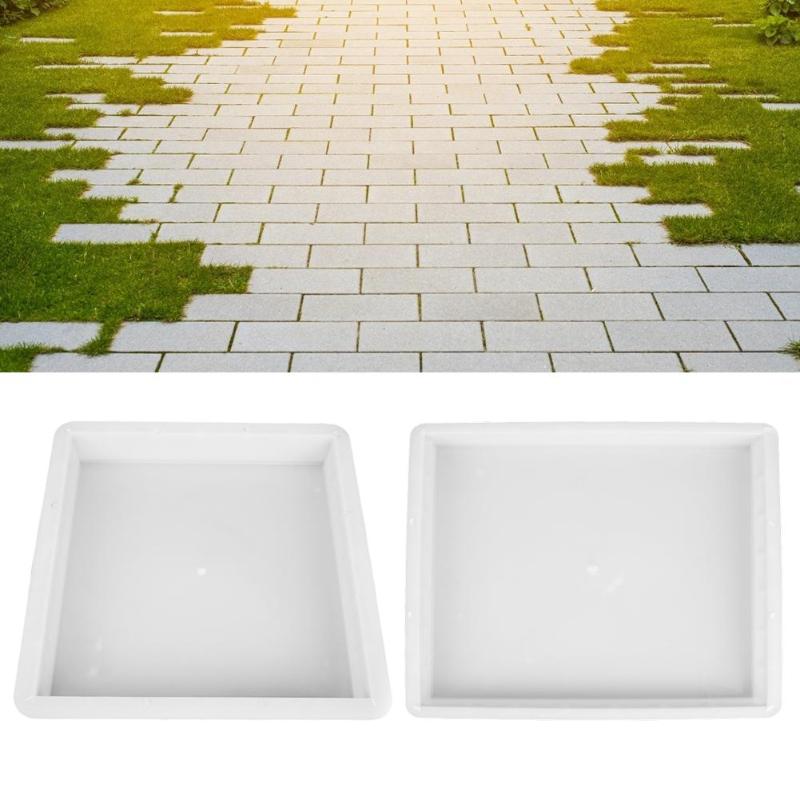 DIY Paving Mould Home Garden Road Concrete Stepping Driveway Stone Path Mold Walkway Pavement Mould