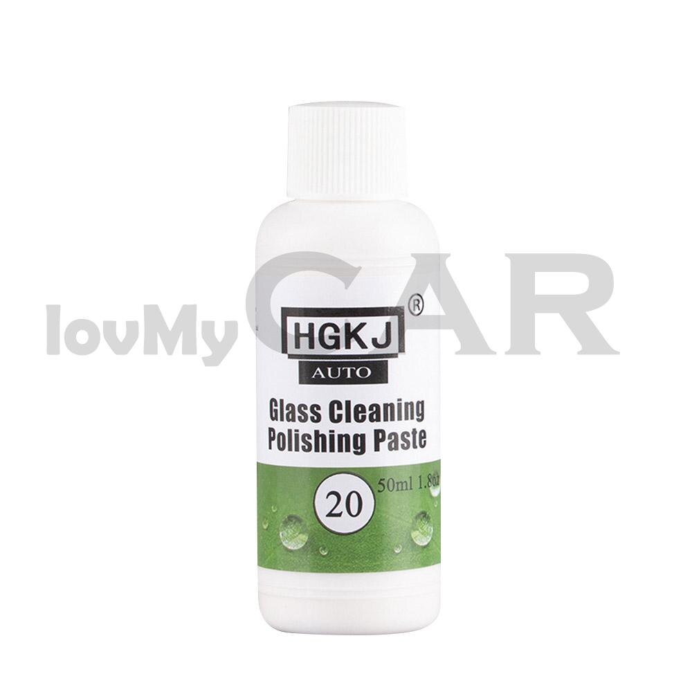 20/50ml película de aceite de vidrio limpieza y pulido de vidrio pasta de pulido reparación de automóviles accesorios de seguridad coche de cerámica revestimiento