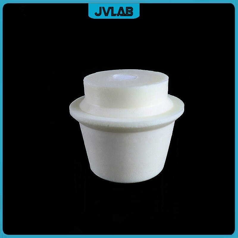 Conical Flask Silicone Stopper 50-60 mm Erlenmeyer Flask Plug With Sand Core For 3000 ml Triangle Bottle Silicone Foam Lid 5/PK