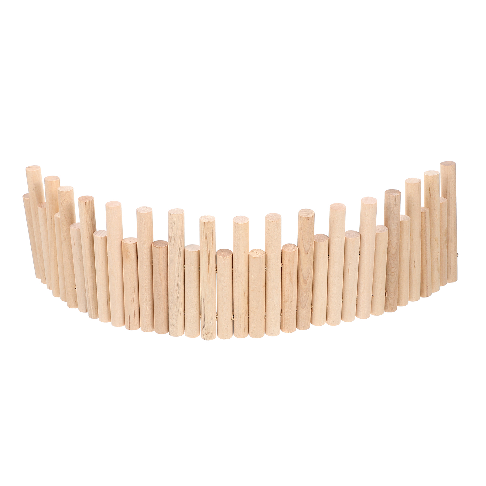 Einsiedlerkrebs-Zubehör, Hamsterzaun, kleines Haustier, Trainingsspielzeug, Holzleiter, Trennung, 3000 x 1000 x 200 cm, Spielzeug für Babys: Weiß