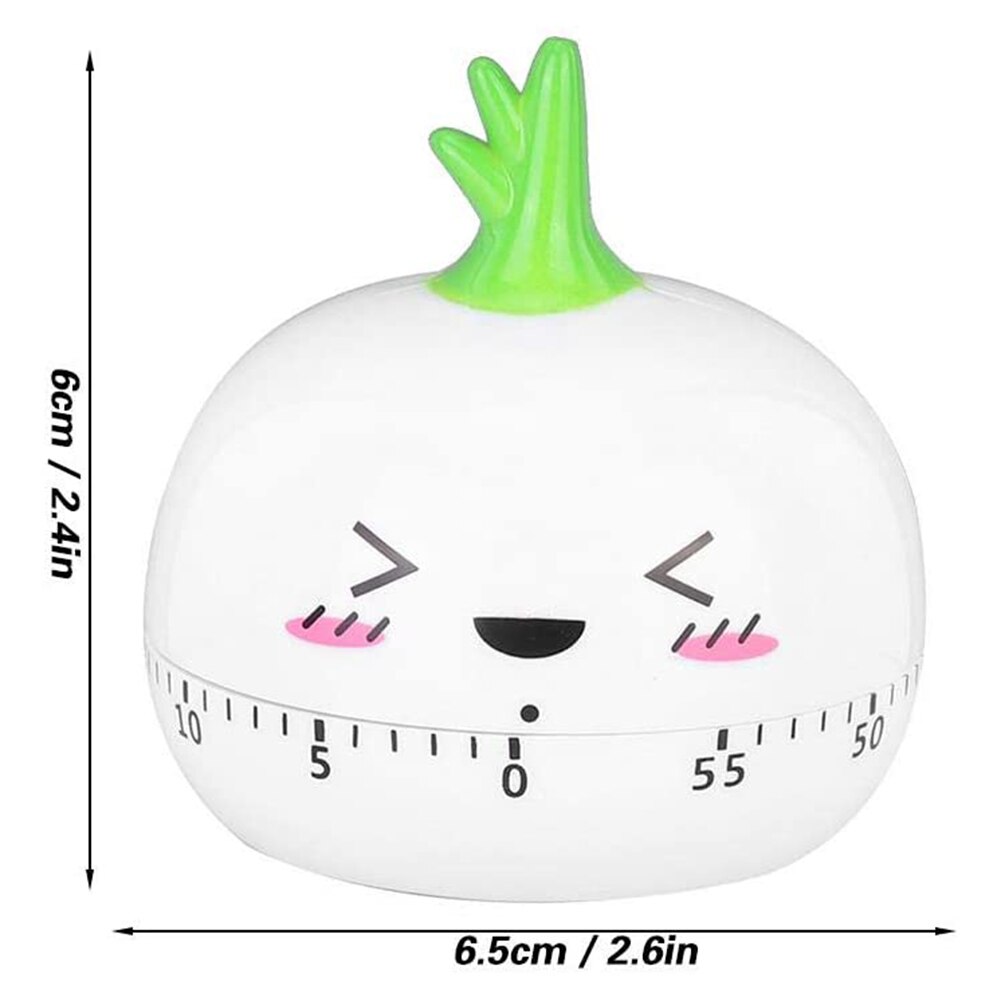 Timer Kitchen Cooking Reminder Student Household Alarm Clock Mechanical Clockwork Fruits and Vegetables Shape Soup Timer