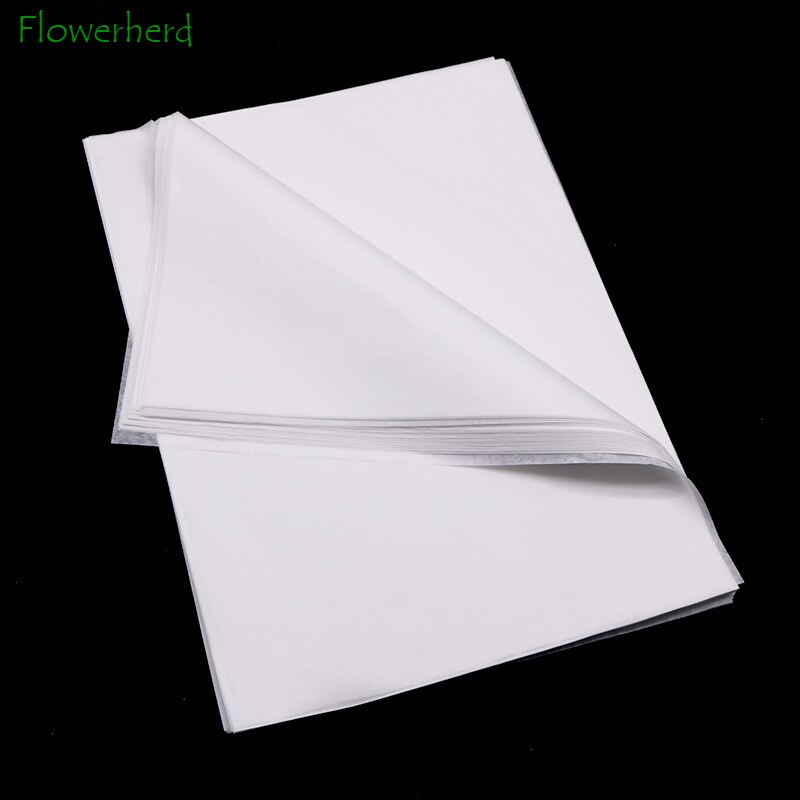 100/80pcs Tissue Paper A4 A5 Copy Tracing Paper Wrapping Paper Shoes Clothes Lining Compartment Moisture-proof Sydney Paper