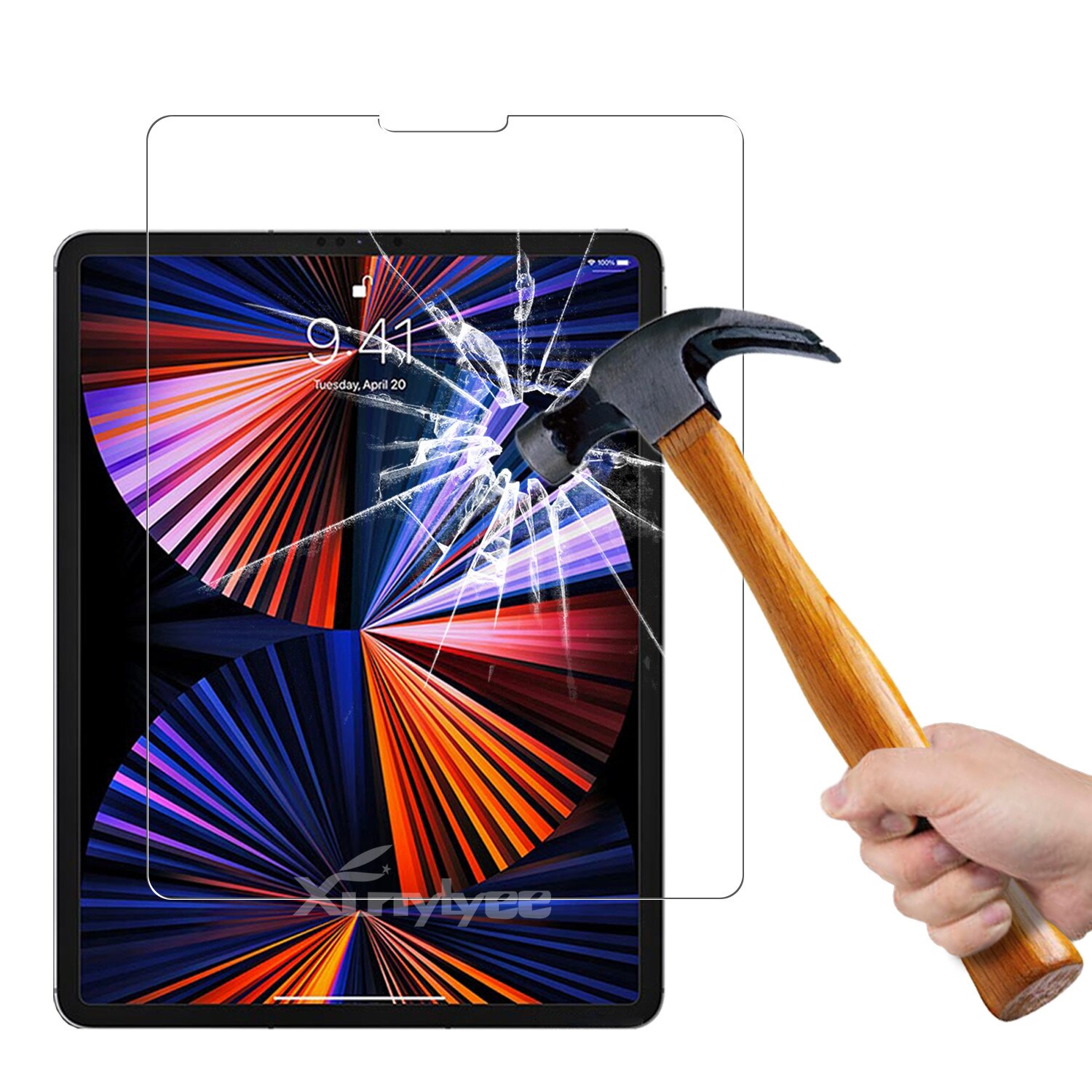 Protector de pantalla para iPad Pro 12,9 , película protectora para tableta, vidrio templado antiarañazos para iPad Pro 12,9 &quot