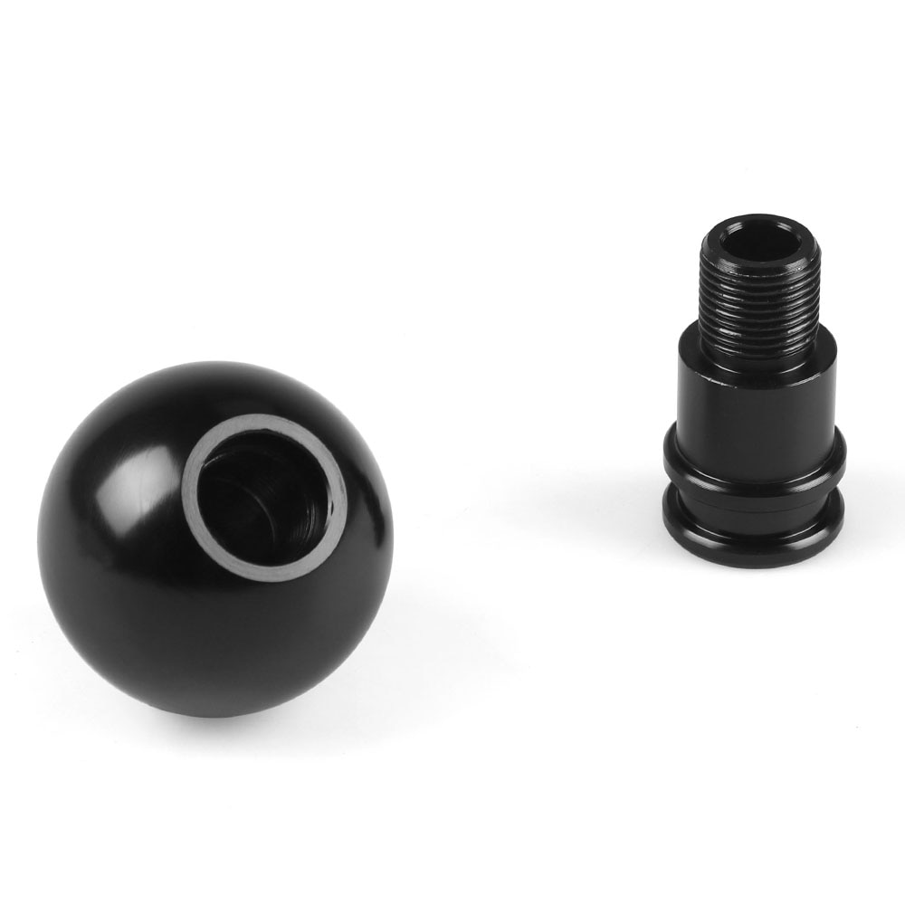 Pommeau de levier de vitesse universel, 5/6/10 vitesses, noir, argent