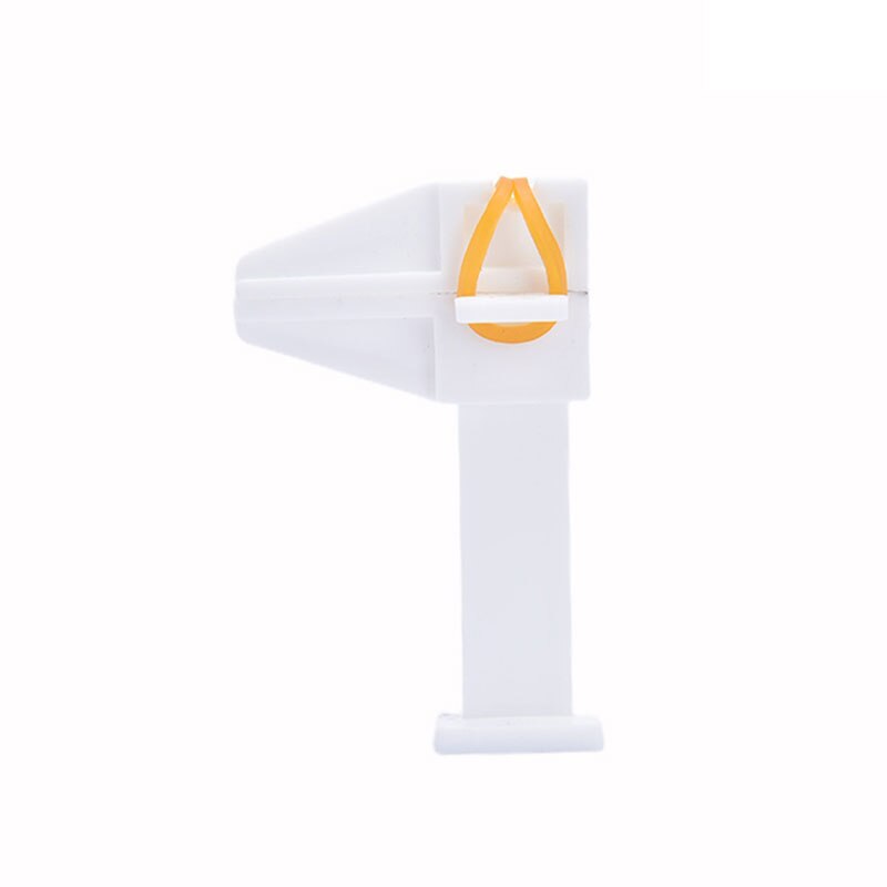 Nail Pinch Klem Houder Vinger Manicure Kit Acryl Uv Gel Curve Vaste Pincher 5 Kleuren 4.3X6.7Cm Houder voor Nagels Tip Tool Pinch: WHITE