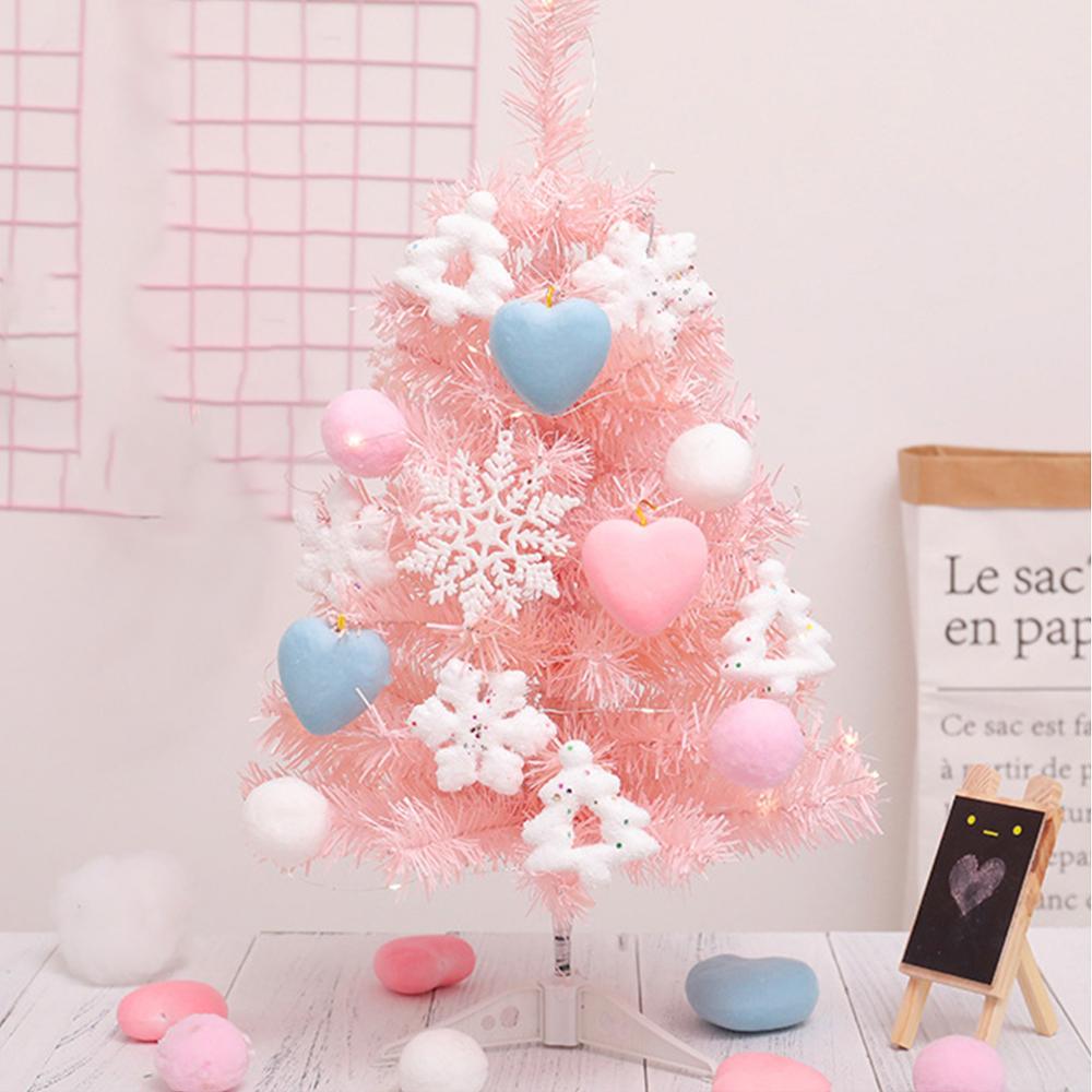 LED Pink Christmas Tree 60cm Package Christmas Tree Christmas Home Decor