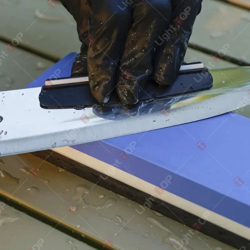 Guía de ángulo para afilar cuchillos, afilador de cuchillos fijo, piedra de afilar , herramienta para afilar cuchillos, accesorios de piedra