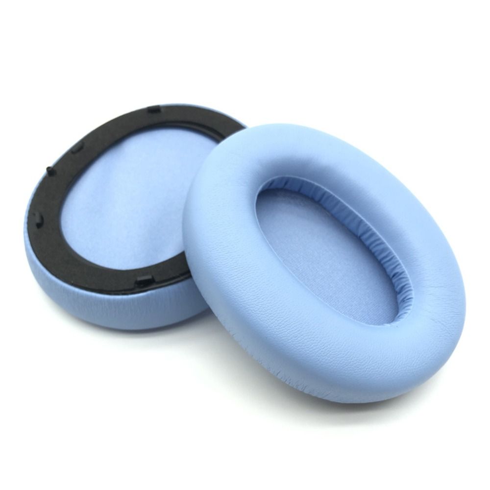 Almohadillas de repuesto para auriculares, almohadillas para auriculares, funda de cojín, accesorios, almohadilla de haz de cabeza de esponja para Edifier W820NB: Azul cielo