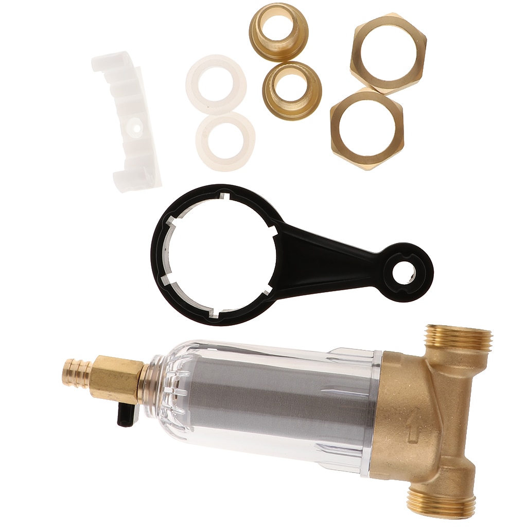 Reusable Sediment Spin Down Replacement Water Pre Filter Water System Kitchen Dishwasher and Water Operated Equipment