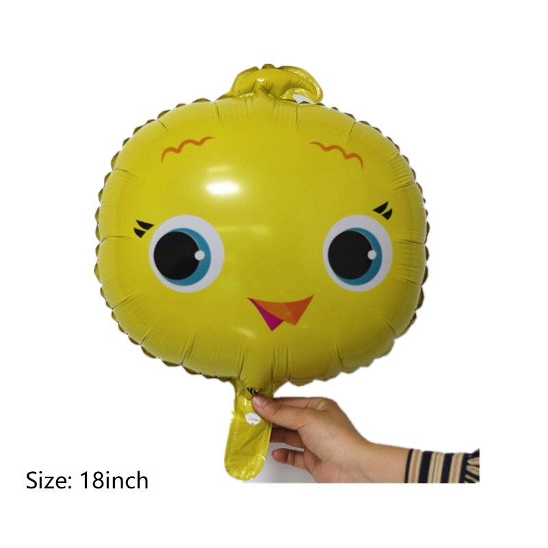Mini ballons tête d'animal 18 pouces/mini | Ballon gonflable en aluminium pour décoration de fête d'anniversaire, ballon de mariage pour: 3