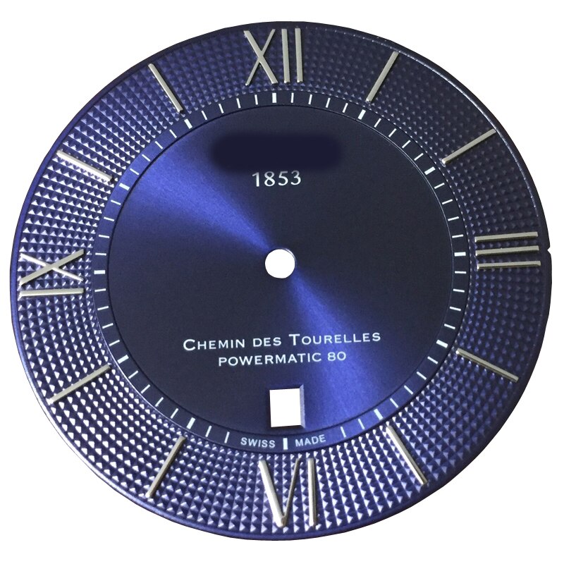 38mm cadran aiguilles boîtier pour T099407A montre texte T099408 montre accessoires pour ETA 2824-2 mouvement