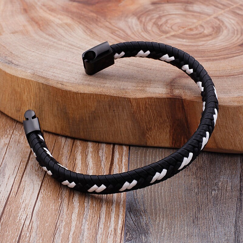 3 verschiedene modelle , 220mm farbenfrohe armbänder aus hochwertigem leder für damen und herren – schmuck für sportbegeisterte und Fans