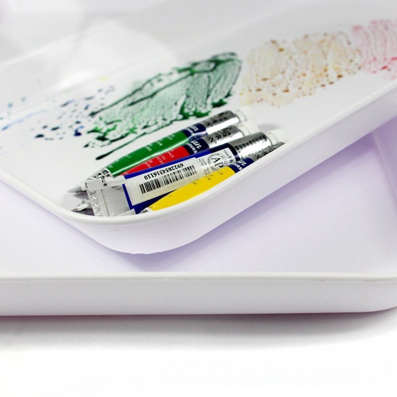 Square Color Palette Watercolor Palette Watercolor Paint Gouache Chinese Painting Imitation Ceramic Palette