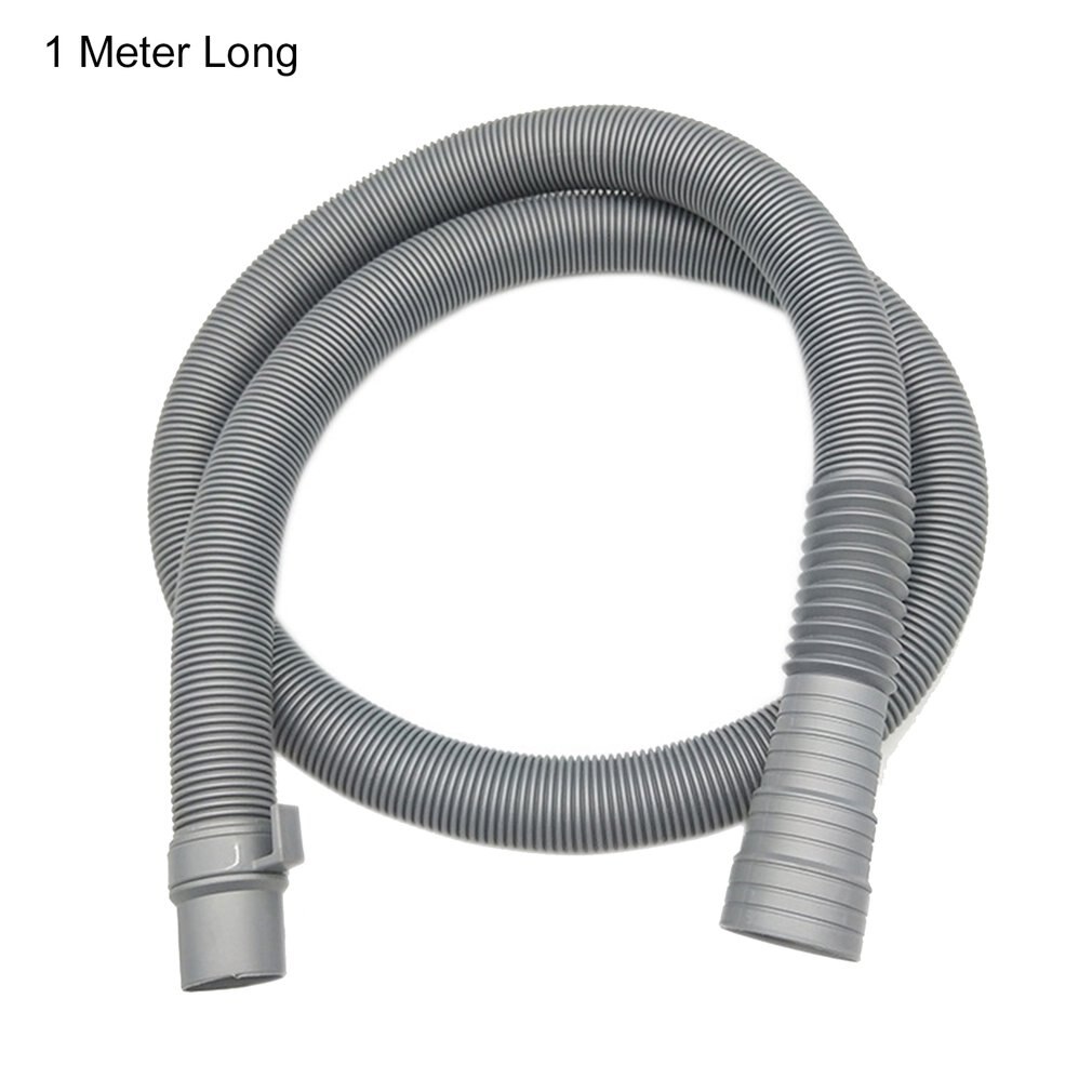 1Set 1/2/3M Universal Flexible Wash Machine Dishwasher Drain Hose Outlet Water Pipe Extension Plastic Extension Pipe Kit