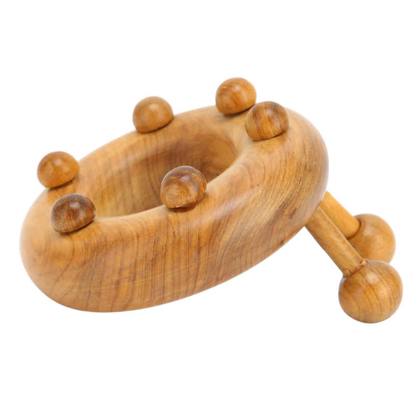 Wooden Roller Massager Relieve Pain Wood Therapy Massager for Body Foot