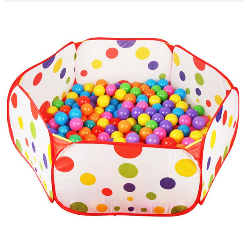 90cm hopfällbara barn barn hav boll grop pool lek leksaker tält koja utomhus inomhus