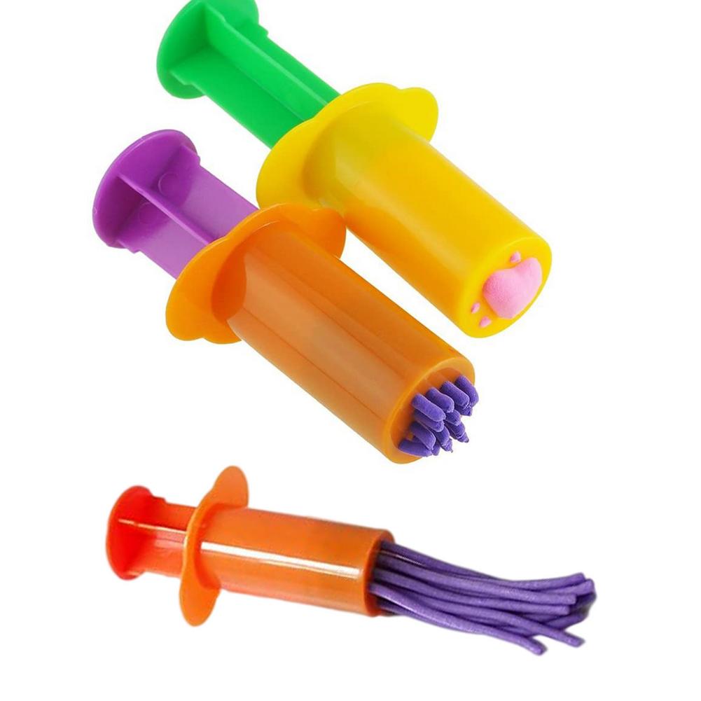 5Pcs Diy Creatieve Kleur Spelen Deeg Model Tool Speelgoed Plasticine Gereedschappen Kinderen Spelen Deeg Set Kinderen Leren Onderwijs speelgoed