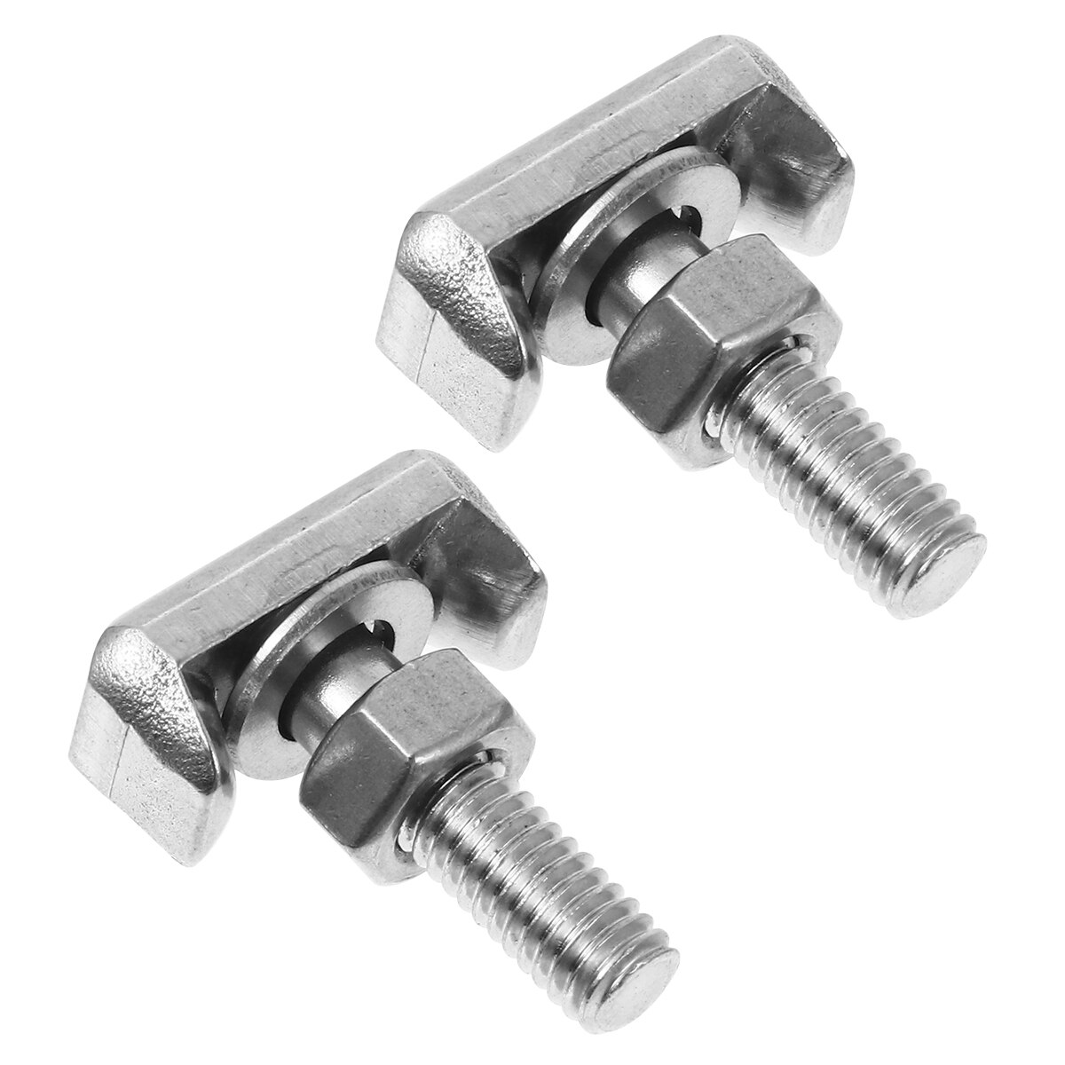 2pcs Car Screw T-Bolt Battery Cable Terminal Stainless Steel Automobiles Bolts