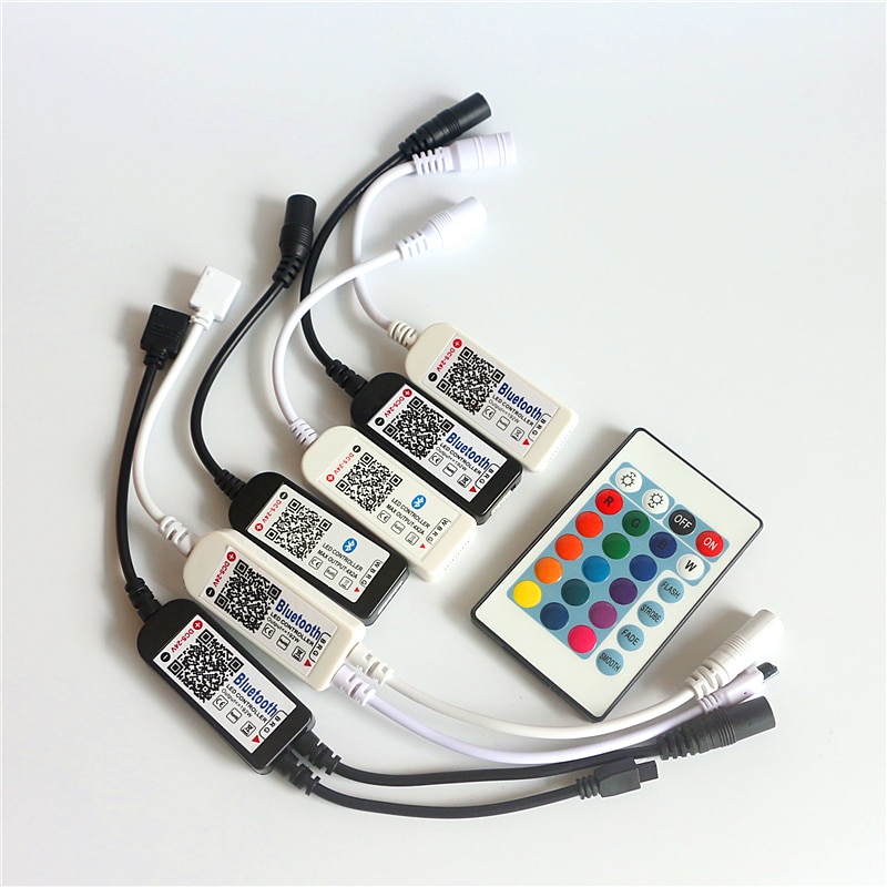 DC 5V 12V 24V Mini Led RGB con Bluetooth RGBW Led ... – Grandado