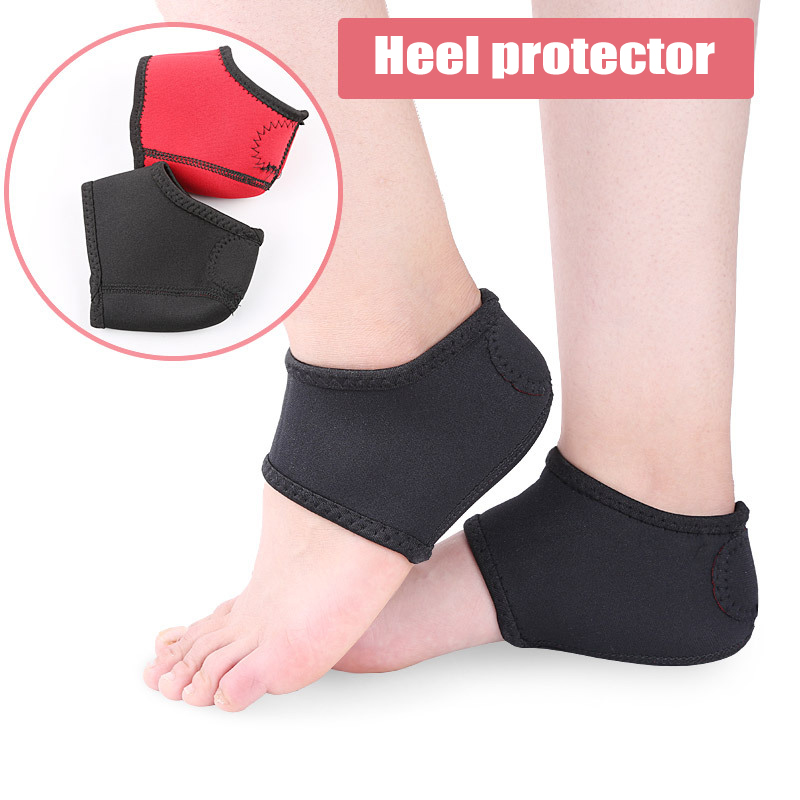 2Pcs Foot Ankle Pads Cushion Plantar Fasciitis Pain Relief Heel Arch Support Wrap SSwell