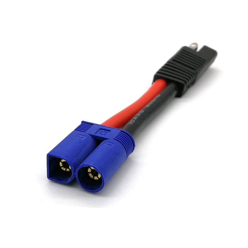 DIY EC5 Male Plug Connector To SAE Power Automotive Adapter Cable Wire: Default Title