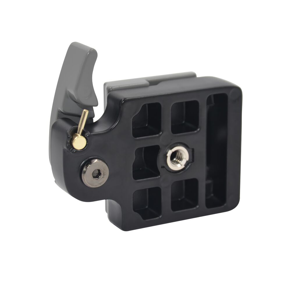 SETTO 323 adaptateur de pince à dégagement rapide, pour trépied de caméra avec Manfrotto 200PL-14 plaque Compat BS88 HB88 plaque de stabilisateur